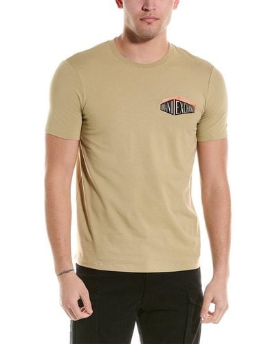 Armani Exchange Slim Fit T-shirt - Natural