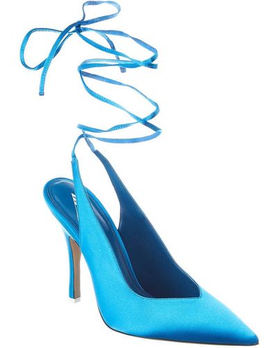 the attico blue heels