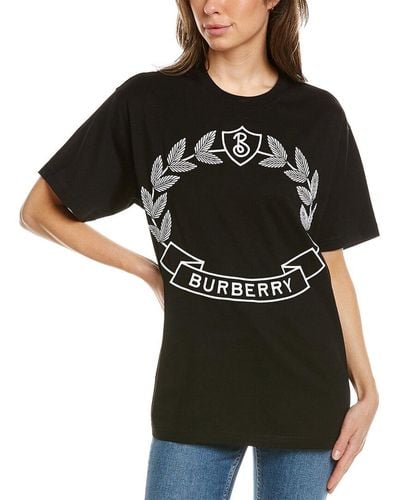 Burberry Oak Leaf Crest T-shirt - Black