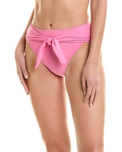 WeWoreWhat Riviera Bikini Bottom - Pink