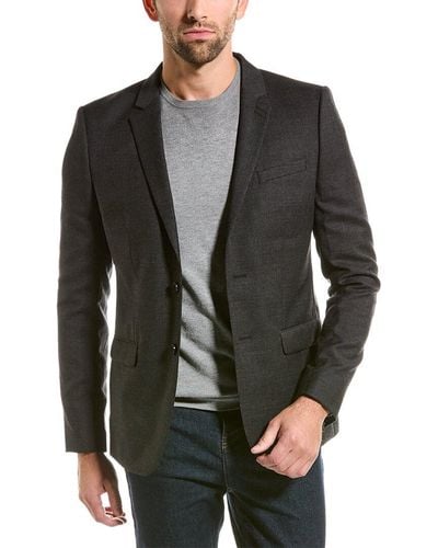 The Kooples Wool Suit Jacket - Grey
