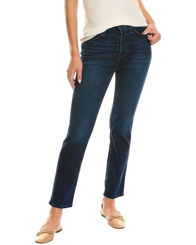 Hudson Jeans Holly Reason High-rise Straight Ankle Jean - Blue