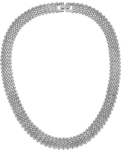 Genevive Jewelry Silver Necklace - Metallic