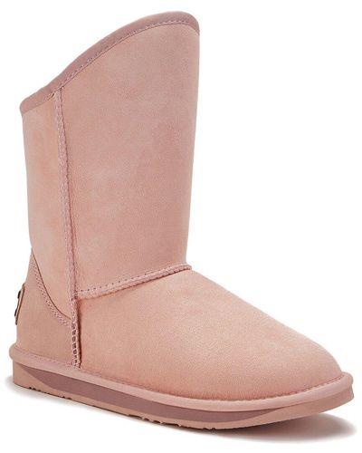 Australia Luxe Cozy Short Sheepskin Boot - Pink