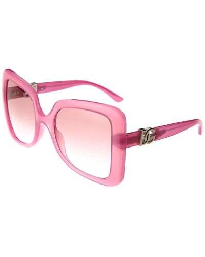 Dolce & Gabbana 56mm Sunglasses - Pink