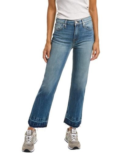 Hudson Jeans Remi Moon High-rise Straight Ankle Jean - Blue
