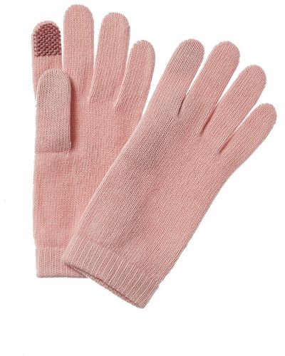 Portolano Cashmere Tech Gloves - Natural