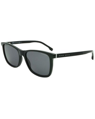 BOSS 1299/S 55Mm Polarized Sunglasses - Black