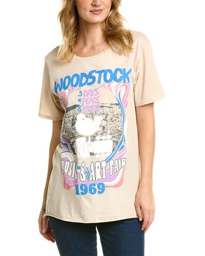 Recycled Karma Woodstock Music & Art Fair 1969 T-shirt - Blue