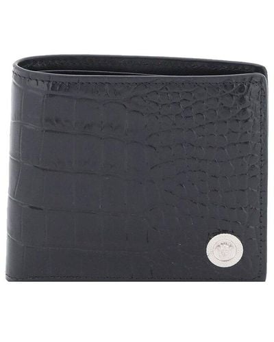 Versace Multi-compartment Wallet - Gray