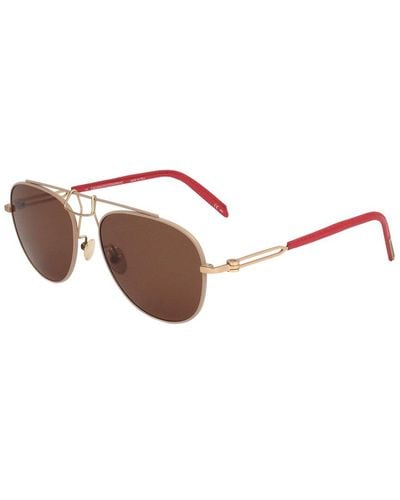 Calvin Klein Unisex Cknyc1811s 54mm Sunglasses - Brown