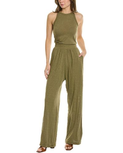 ATM Wide Leg Jumpsuit - Green