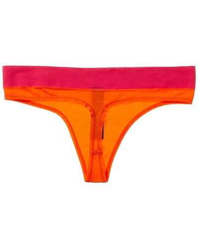 Buy DKNY Women's Seamless Litewear Solid Thong Online at