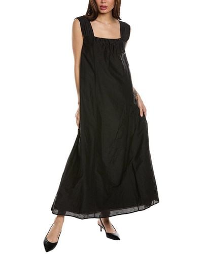 Merlette Rossetti Silk-blend Maxi Dress - Black