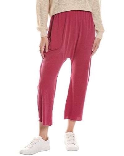 The Great The Jersey Crop Pant - Red