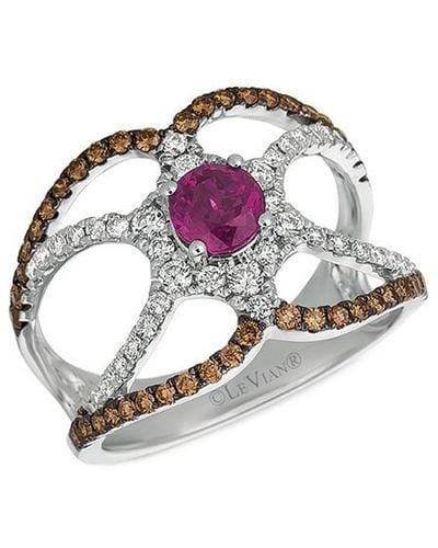 Le Vian Le Vian 14k 1.31 Ct. Tw. Diamond & Ruby Ring - Multicolor
