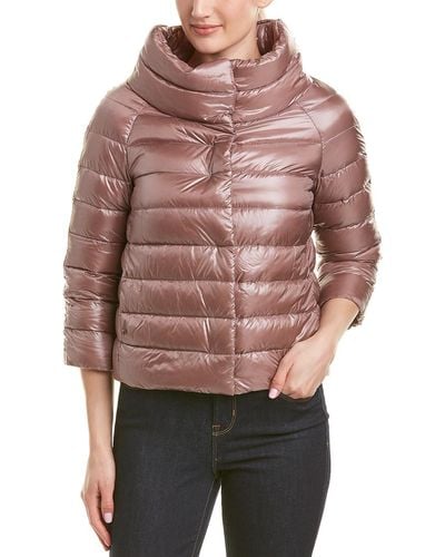 Herno Short Down Jacket - Red