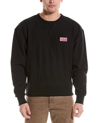 KENZO Crewneck Oversized Sweatshirt - Black