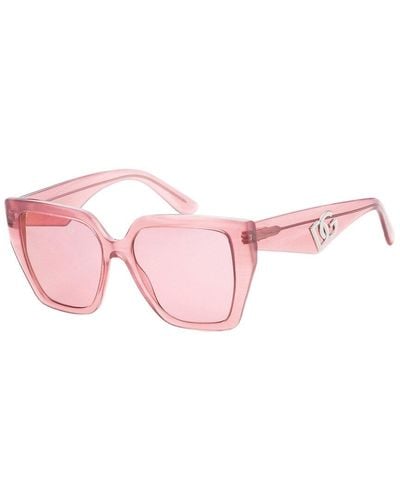 Dolce & Gabbana Dg4438 55mm Sunglasses - Pink