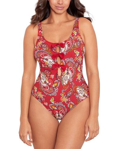 Skinny Dippers Ashbury Alysa One-piece - Red
