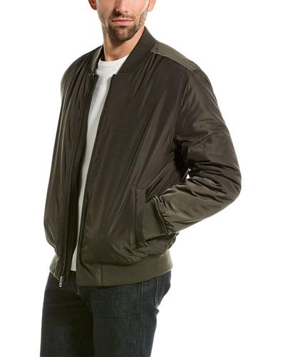 Cole Haan Insulated Bomber Jacket - Green