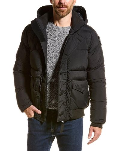 Canada goose ventoux quilted nylon hooded down jacket top