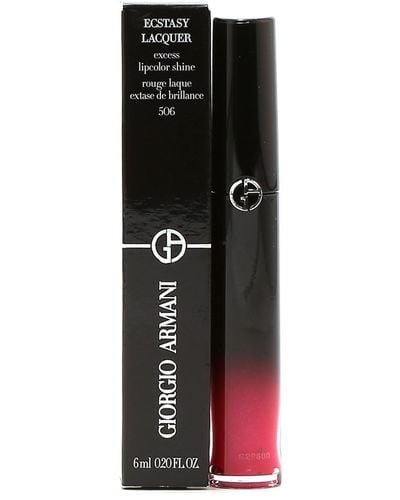 Giorgio Armani Ecstacy Lacquer Lip Gloss #506 Maharajah - Black