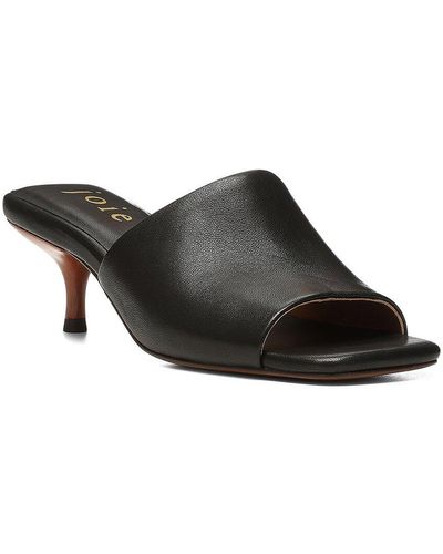 Joie Raelee Leather Sandal - Black