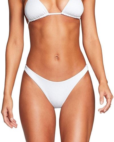 Vitamin A California High-leg Bikini - White