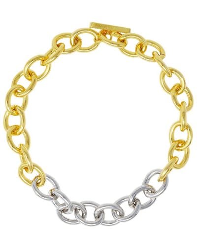 Cloverpost Ward 14k Plated Necklace - Metallic