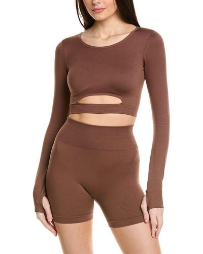 L*Space L* In The Zone Top - Brown