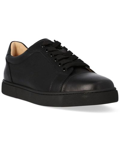 Christian Louboutin Vieira Leather Sneaker - Black