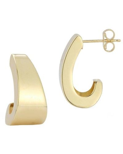 Ember Fine Jewelry 14k Bold Polished Graduated Earrings - Metallic