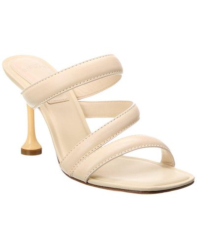 Alexandre Birman Becca 100 Leather Sandal - White