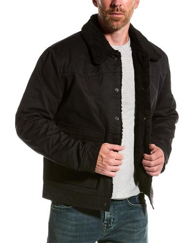 Black 7 For All Mankind Jackets for Men | Lyst