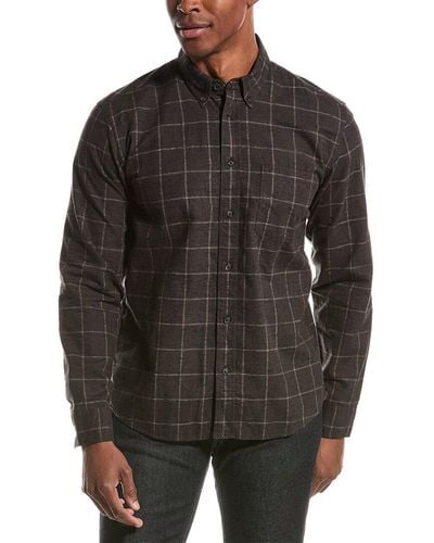 Billy Reid Tuscumbia Linen-blend Shirt - Black