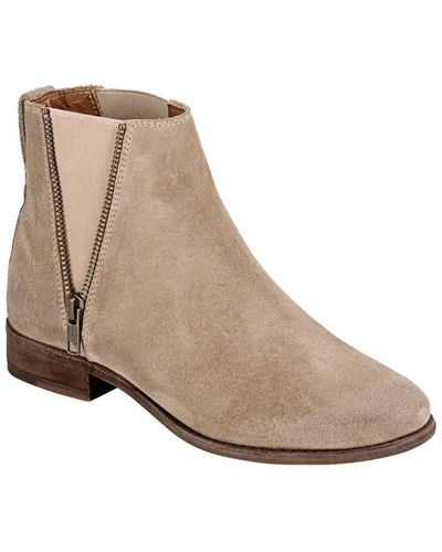 Frye Carly Suede Boot - Natural