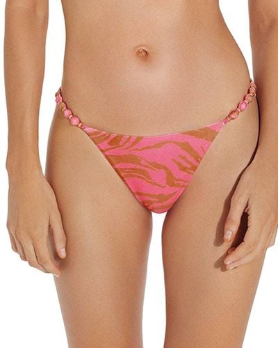 ViX Diani Beads Brazilian Bottom - Pink