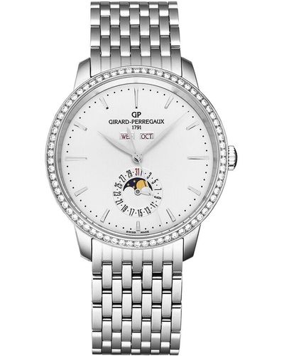 Girard-Perregaux 1966 Diamond Watch - Grey