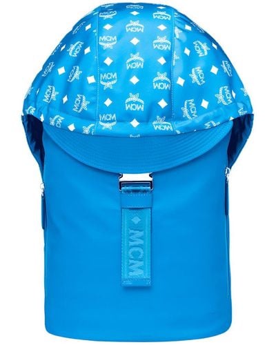 MCM Luft Nylon Backpack - Blue