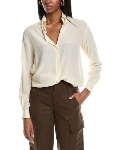 Vanessa Bruno Druyat Silk Shirt - Natural