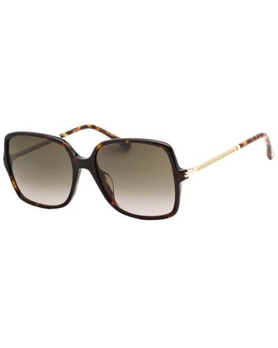 Jimmy Choo Eppie/g/s 57mm Sunglasses - Brown