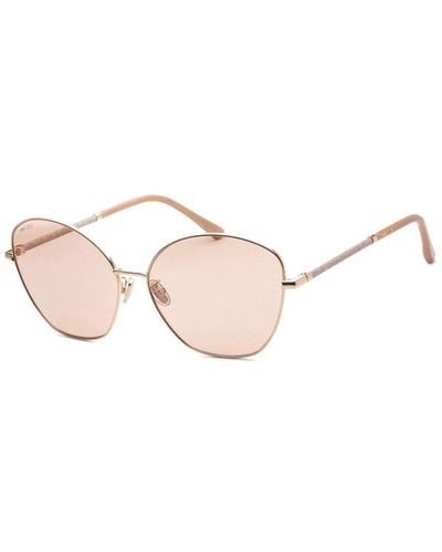 Jimmy Choo 63mm Sunglasses - Pink