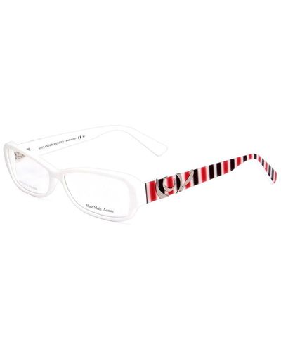 McQ Alexander Mcqueen 4161 53mm Optical Frames - White