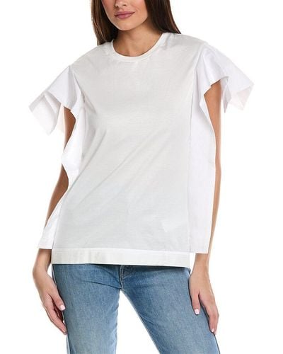 3.1 Phillip Lim Combo T-shirt - White
