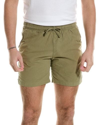 Save Khaki Twill Easy Short - Green