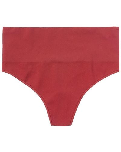Spanx Ecocare Thong - Red
