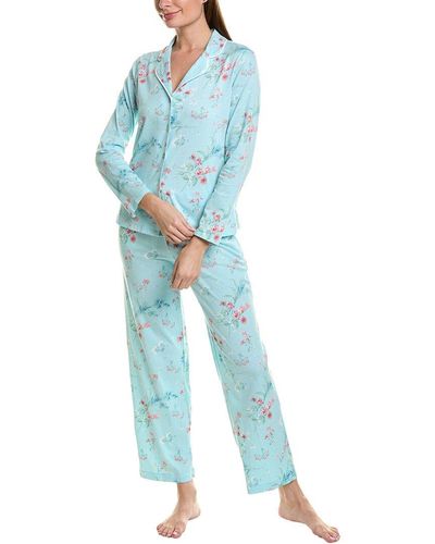 Carole Hochman 2pc Pajama Set - Blue