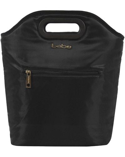 Bebe Tanya Lunch Tote - Black