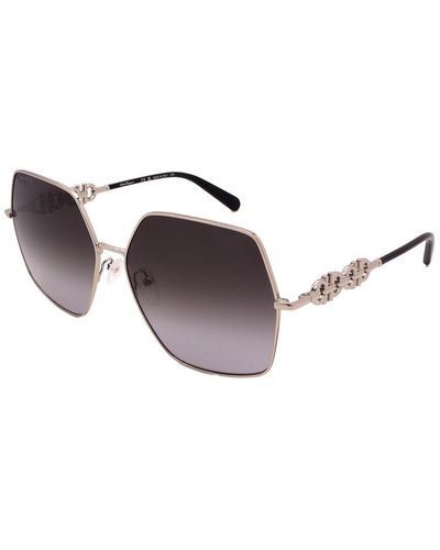 Ferragamo Sf291s 61mm Sunglasses - Metallic
